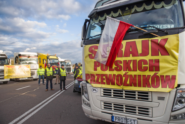 Якщо перекриють «Шегині – Медику», то торгівля з Польщею автотранспортом буде заблокована /Getty Images