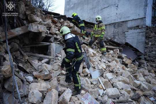 В Одесi знову обвалилася пам'ятка архiтектури