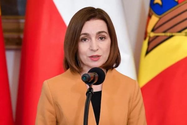 Санду заявила, що Молдова планує стати “стратегічним хабом” у відновленні України