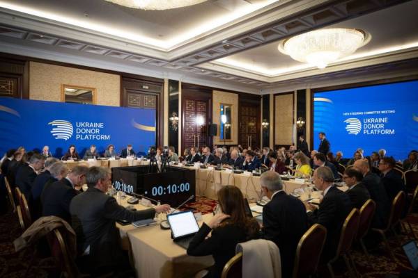 Відбудова: Україна презентувала пріоритети донорам 7 Відбудова: Україна презентувала пріоритети донорам 7