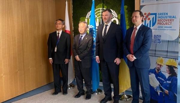 Україна, Японія, UNIDO: зелена відбудова набирає обертів