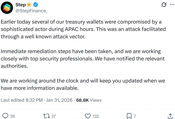 Solana: три проєкти закрилися після зламу у січні 6