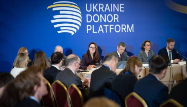 Відбудова: Україна презентувала пріоритети донорам
