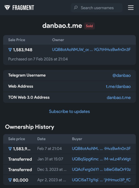 Telegram: юзернейм продано за рекордні $2 млн 8
