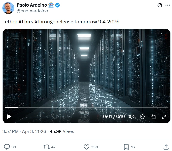 Tether: творець USDT створює відкритий ШІ для смартфонів без API, хмар та NVIDIA 4