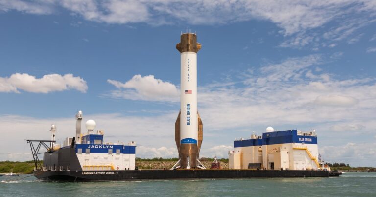 Blue Origin: вибух ракети New Glenn на старті 3 Blue Origin: вибух ракети New Glenn на старті 3