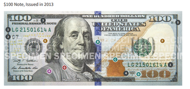 $100: 5 ознак, як відрізнити справжні банкноти 8