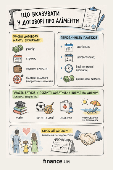 Аліменти: 7 фактів про договір без суду 5