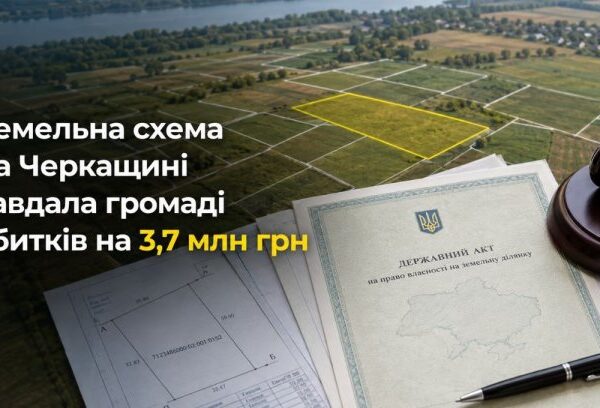 UA Finansy 39 Черкащина: Землі на 3.7 млн грн – збитки громади