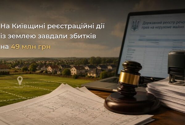 Київщина: земляні оборудки завдали 49 млн грн збитків