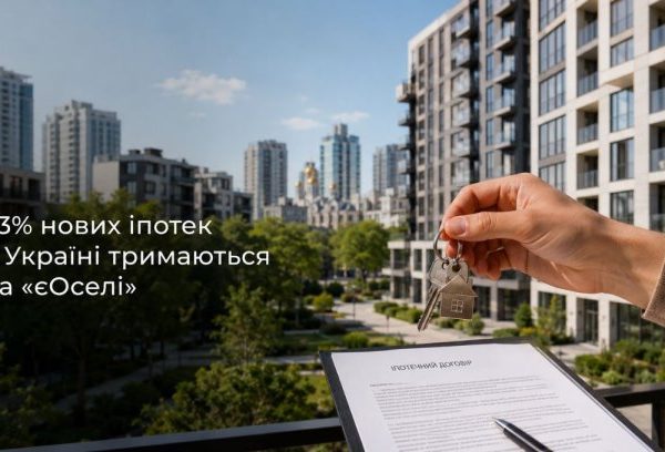 «єОселя»: 93% іпотек – інвестиційний драйвер