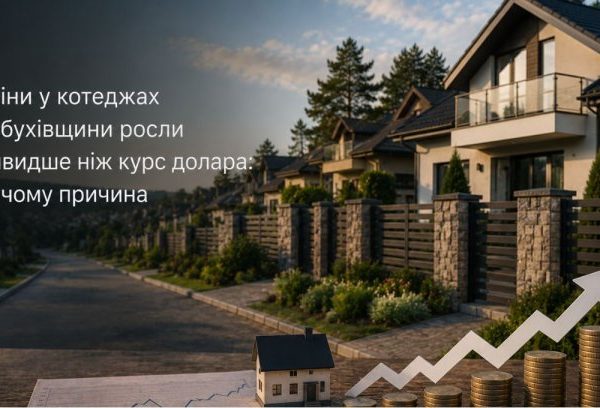 Обухівщина: ціни на житло випереджають долар