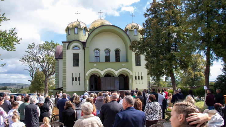 UA Finansy 19 Бурштин: Храм з 2014 року відкрито для вірян