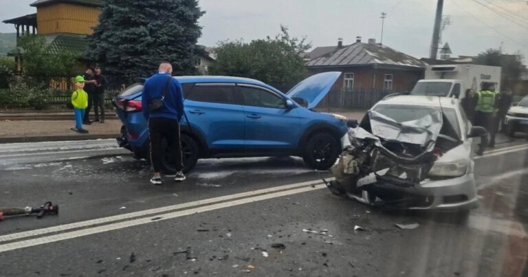 1 ДТП на Ямниці: Skoda проти Hyundai 9 1 ДТП на Ямниці: Skoda проти Hyundai 9