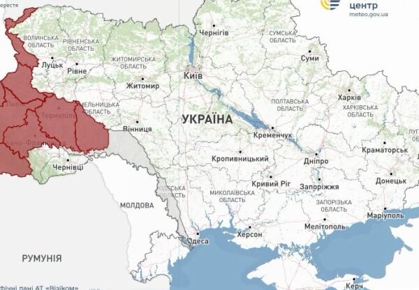 На Прикарпатті “коричневий” рівень небезпеки через маловоддя річок