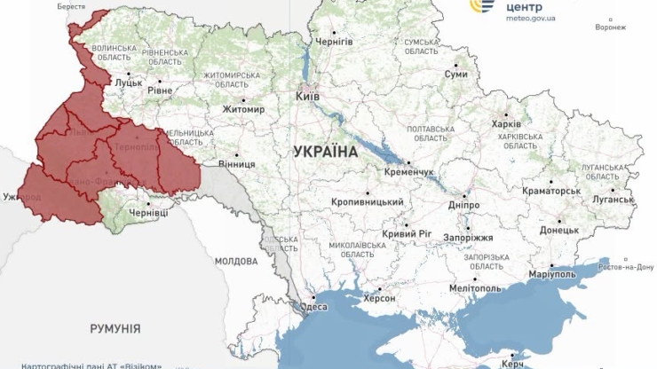 На Прикарпатті "коричневий" рівень небезпеки через маловоддя річок 2