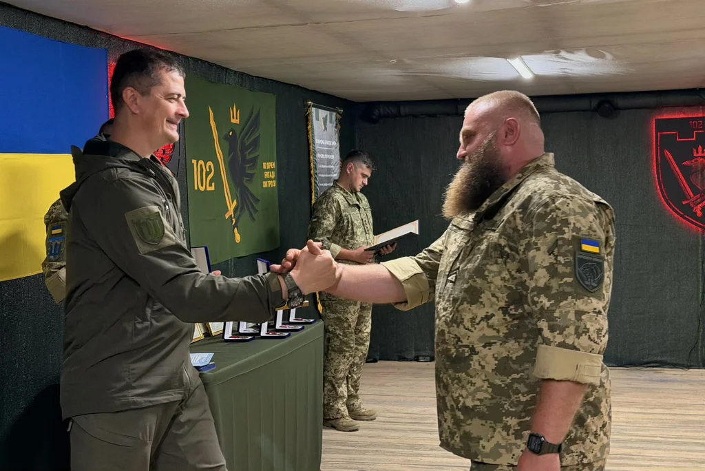 102 бригада: 80 бійців нагороджені за відвагу 6 102 бригада: 80 бійців нагороджені за відвагу 6