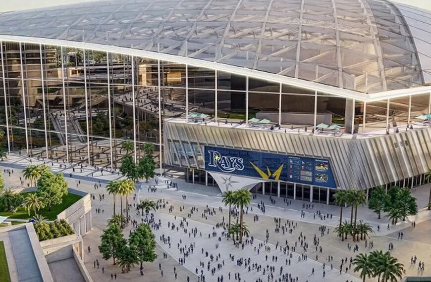 UA Finansy 34 AECOM змагатиметься за $2.3 млрд стадіону Tampa Bay Rays