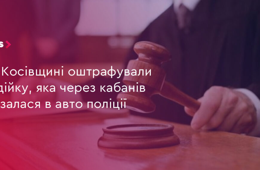 UA Finansy 27 Косівщина: 5000 грн штрафу за ДТП з копитними