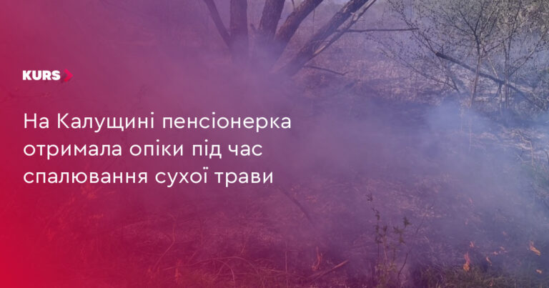 Пенсіонерка в Калуші отримала опіки через спалення сухої трави 4 Пенсіонерка в Калуші отримала опіки через спалення сухої трави 4
