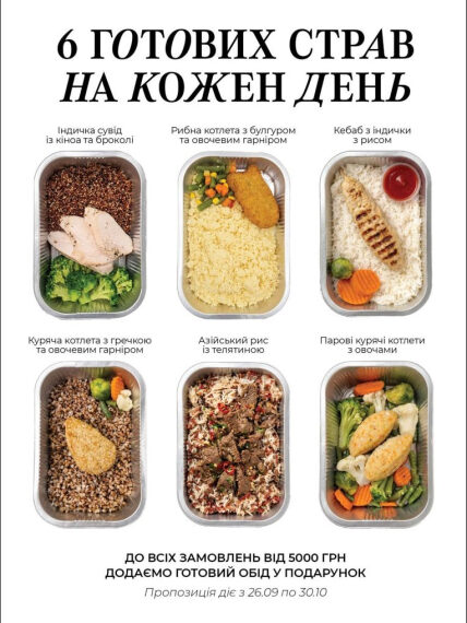 UA Finansy 68 «Гудфуд Вдома» виходить на ринок заморожених обідів