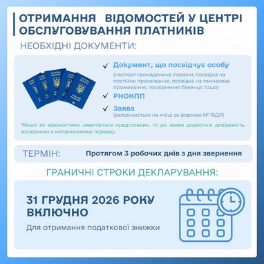 Отримайте довідку про доходи в ДПС: покрокова інструкція 4