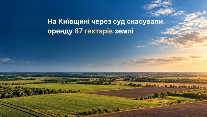 Київщина: 87 га землі повернули громаді через суд 2